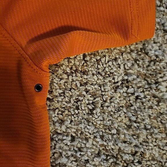 Medium Tehama Green Whirlwind Golf Polo Shirt Odor Resistant Moisture Wicking - Picture 6 of 10